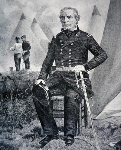 Zachary Taylor (gravering) af American School