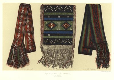 Zuni Sashes af American School