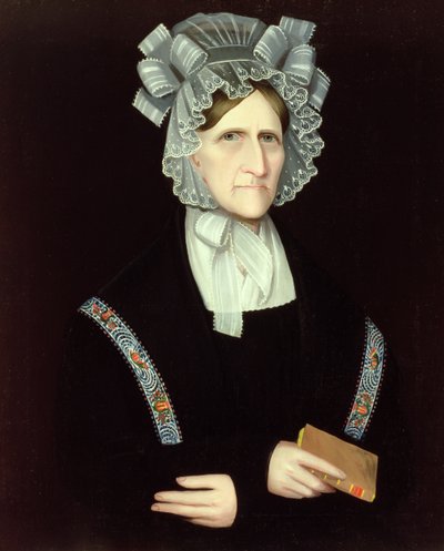 Portræt af Katherine Salisbury Newkirk Hickok, ca. 1825 af Ammi Phillips