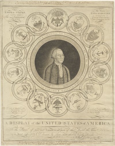 En visning af Amerikas Forenede Stater af Amos Doolittle