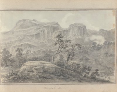 Udsigter i England, Skotland og Wales: Watenlath, 30. august 1802 af Amos Green