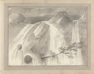 Udsigter i England, Skotland og Wales: Vandfald, udsigter i 1799 af Amos Green