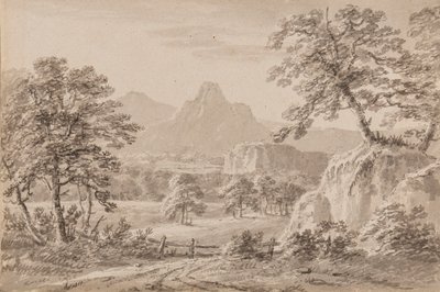 Yorkshire Capriccio (pen, pensel og vask på papir) af Amos Green