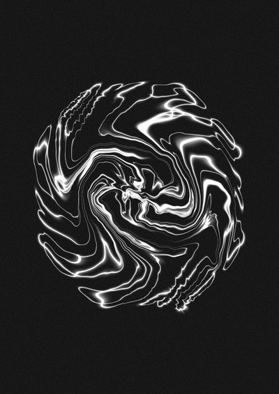 Elektrisk væskestrøm af Amy Louise Baker