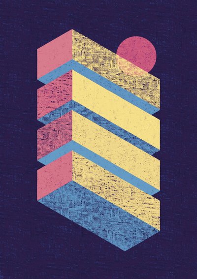 Retro-lag og sol af Amy Louise Baker