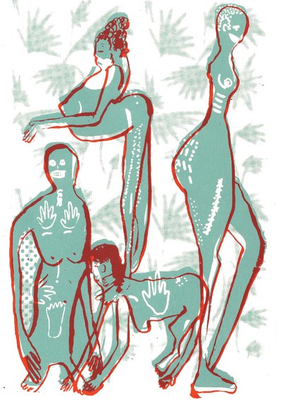 Formularer 2, 2015 (skærmprint) af Amy Louise Evans