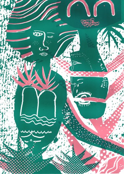 We Grow, 2015 (serigrafi) af Amy Louise Evans