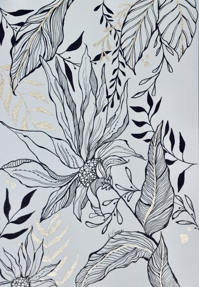 Black Gold Botanicals af Amy Tieman