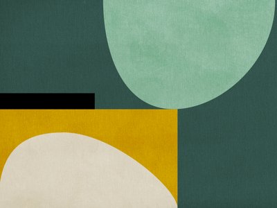 Rainbow Plus Shapes1 af Ana Rut Bre