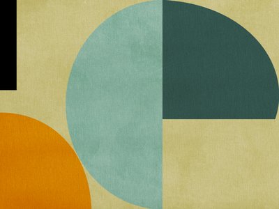 Rainbow Plus Shapes3 af Ana Rut Bre