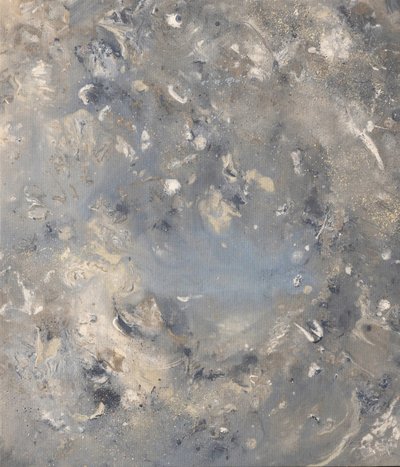 Blødt blågråt forløb af Anastasiya Devochkina