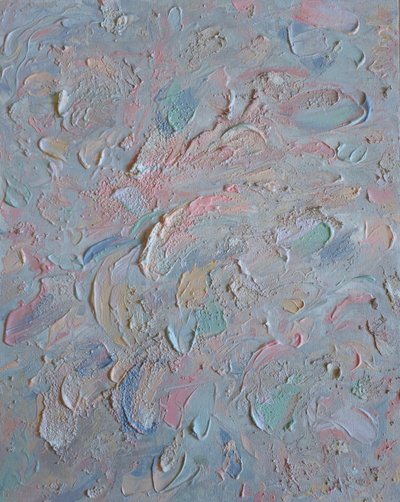 Blødt, abstrakt pastellmaleri af Anastasiya Devochkina