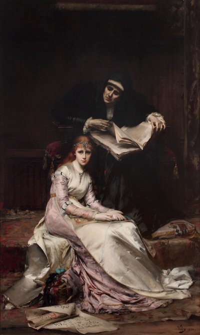 Hjertets opvågning, 1880 af Anatole Vély