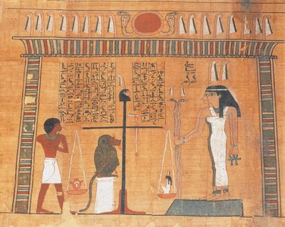 De dødes bog af Ancient Egypt