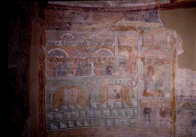 I Hippodromen, 11. århundrede af Ancient Russian frescos