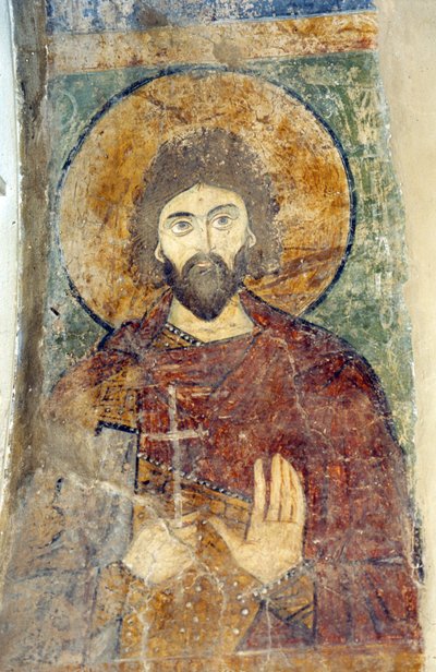 Sankt Adrian af Ancient Russian frescos