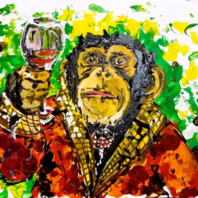 Dapper Monkey Toast af Anda Bieza