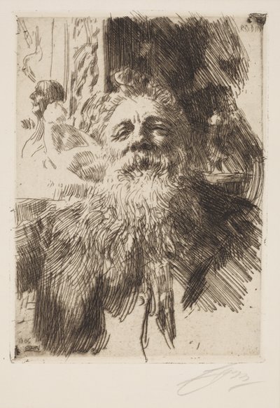 Auguste Rodin af Anders Leonard Zorn