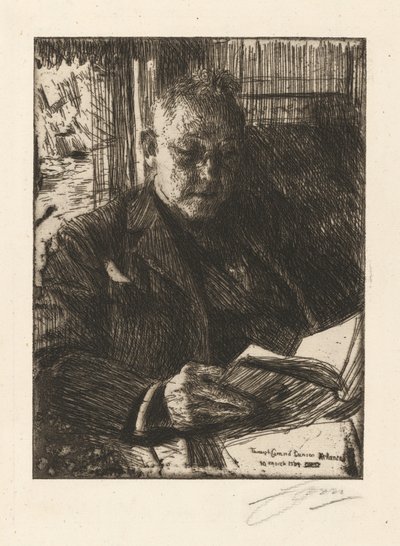 Charles Deering af Anders Leonard Zorn