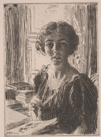 Kronprinsesse af Sverige af Anders Leonard Zorn
