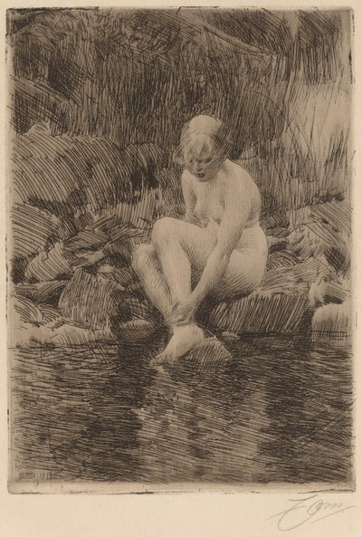 Dagmar, 1912. af Anders Leonard Zorn