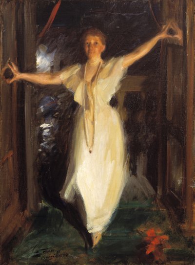 Isabella Stewart Gardner i Venedig, 1894 af Anders Leonard Zorn