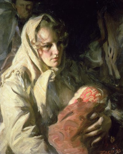 Madonna, 1899 af Anders Leonard Zorn