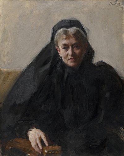 Maria Sheldon Scammon, 1895. af Anders Leonard Zorn