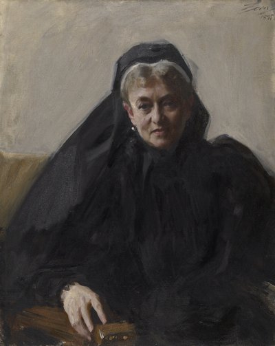 Maria Sheldon Scammon, 1895 af Anders Leonard Zorn