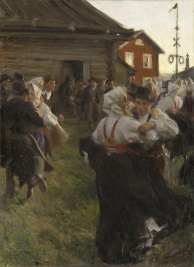Midsommerdans af Anders Leonard Zorn