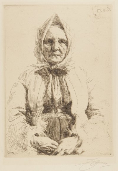 Mona af Anders Leonard Zorn