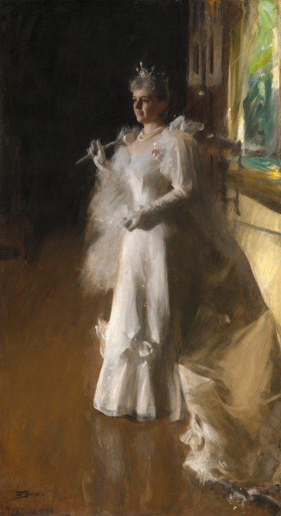 Fru Potter Palmer af Anders Leonard Zorn