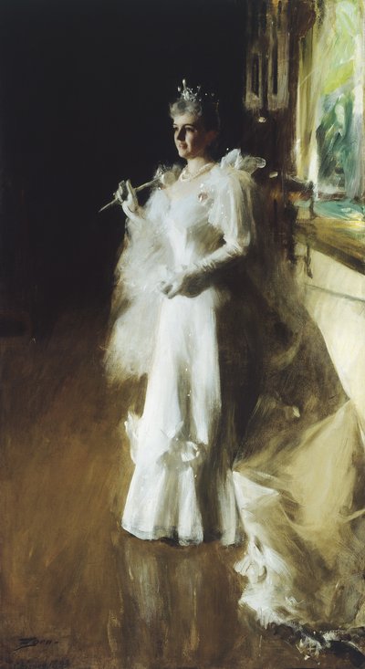 Fru Potter Palmer, 1893 af Anders Leonard Zorn