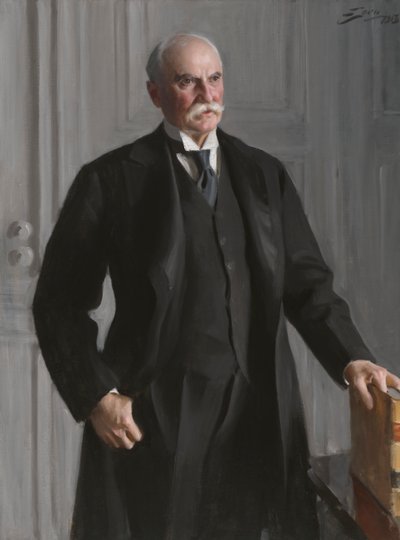 Nelson Wilmarth Aldrich, 1913. af Anders Leonard Zorn