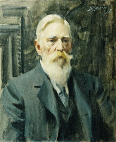 Portræt af Carl Axel Soderlund, 1918 af Anders Leonard Zorn