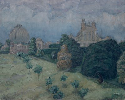 Greenwich (olie på lærred) af Anders Svarstad