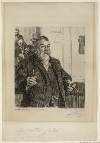 En Toast II af Anders Leonard Zorn