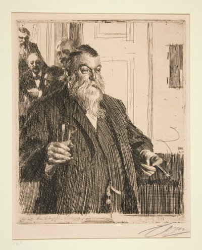 En Toast II af Anders Leonard Zorn