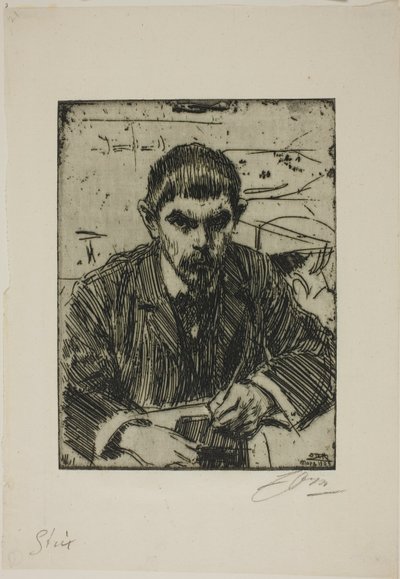 Albert Engstrøm af Anders Zorn