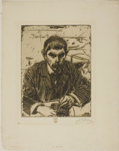 Albert Engstrøm af Anders Zorn
