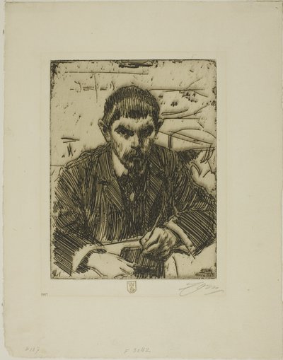 Albert Engstrøm af Anders Leonard Zorn