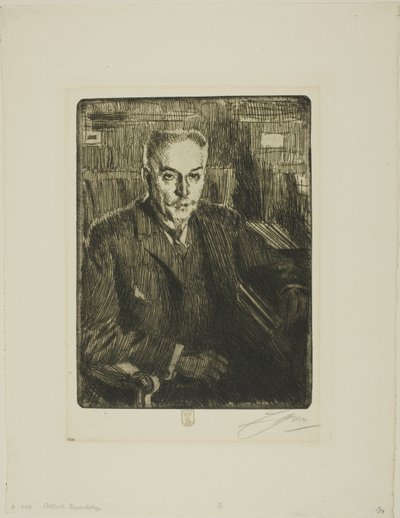Alfred Beurdeley af Anders Leonard Zorn