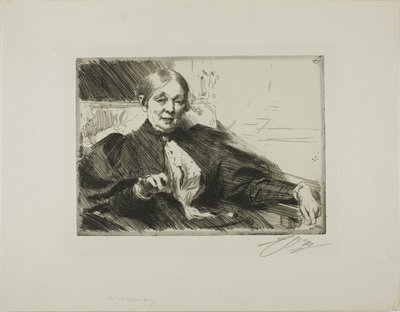 Anna Wallenberg af Anders Leonard Zorn
