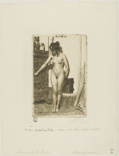 Før komfuret af Anders Leonard Zorn