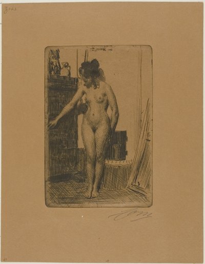 Før komfuret af Anders Leonard Zorn