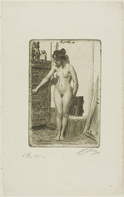 Før komfuret af Anders Leonard Zorn