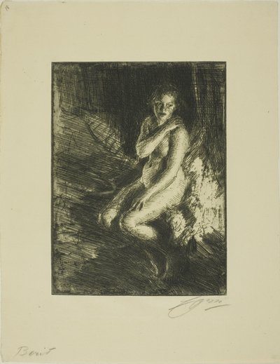 Berit af Anders Leonard Zorn