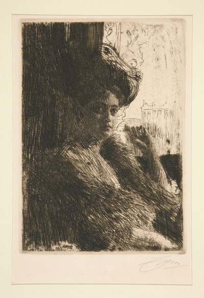 Betty Nansen af Anders Leonard Zorn