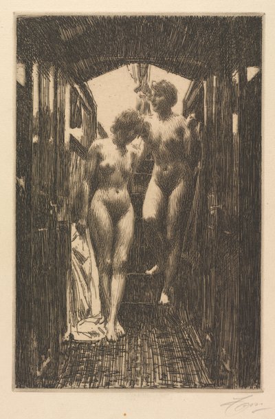 Kabine af Anders Leonard Zorn