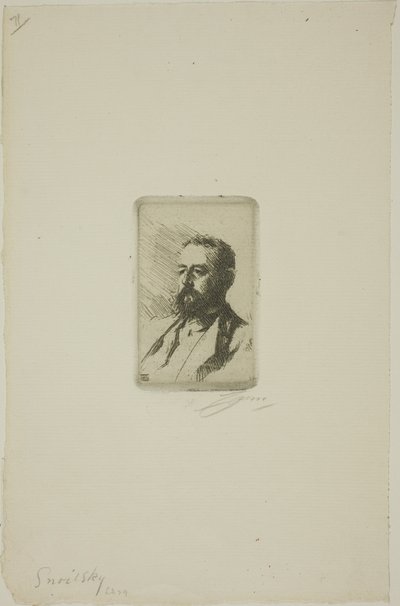 Carl Snoilsky af Anders Leonard Zorn
